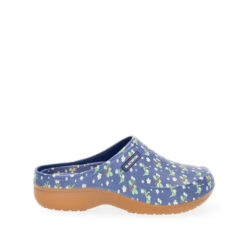 Idée au jardin:Sabot Mona coloris bleu en caoutchouc synthétique EVA Blackfox - pointure 41