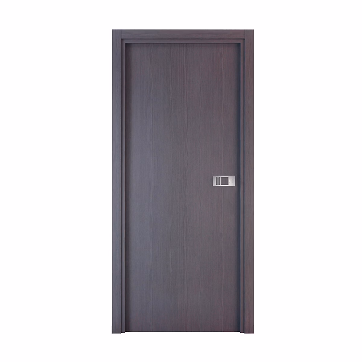 Bloc | porte Miro avec poignée Exclusive grise – H.204 x l.63 cm – aspect chêne cendré – Reivilo