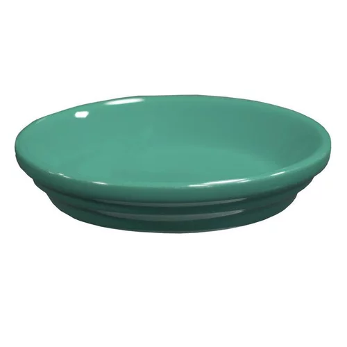 Confort extérieur：Soucoupe pot horticole vert amande Ø 10 x H 2 cm