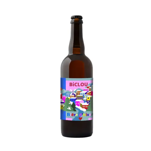 Inspiration jardin:Bière Biclou de Noël - 75 cl