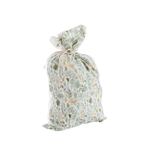 Spécial jardin：Sac semis coloris vert en coton - 50 x 80 cm