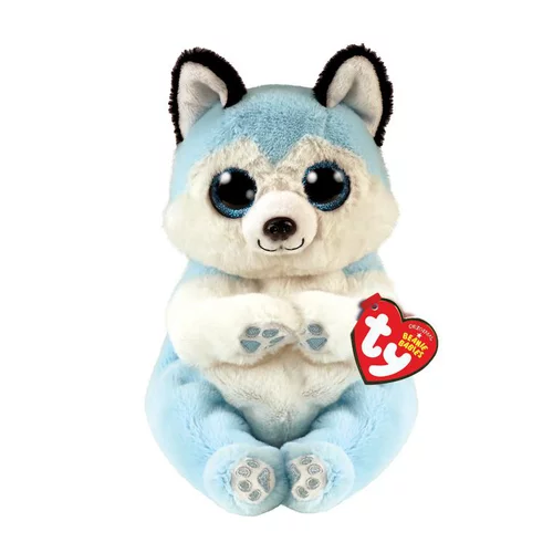 Pour donner du style à l’extérieur:Peluche TY Thunder le husky – 15 cm