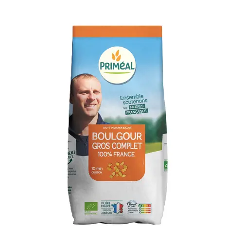 Essentiel extérieur:Boulgour au blé complet bio - sachet de 400 g