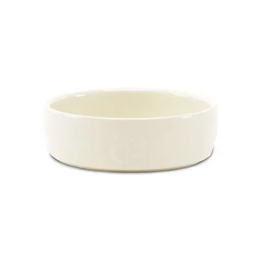 À découvrir pour le jardin：Gamelle repas pour chien coloris beige en grès Scruffs – 15 x 15 x 5,5 cm