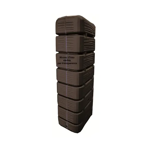 Jardin choix:Récupérateur d’eau en plastique anthracite Bellijardin Dune - 320 L