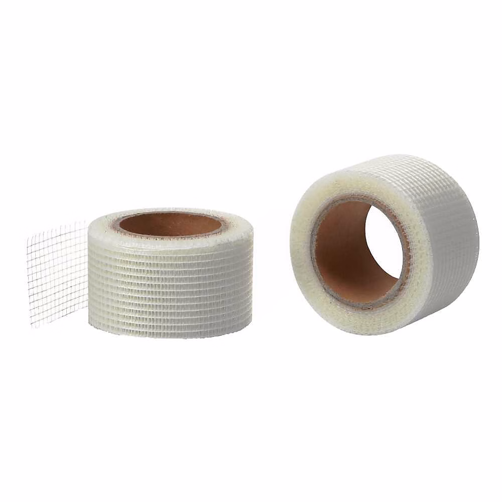 Adhesif fibre de verre rouleaux 10 M x 5 CM blanc – lot de 2