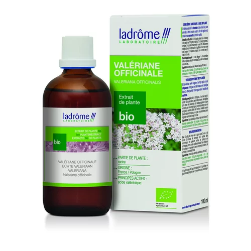 Solution nature:Valériane extrait de plantes fraîches bio Ladrôme - 100 ml