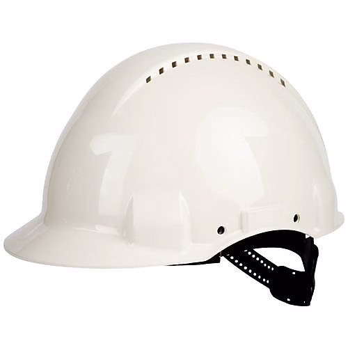 Casque de protection G3000CUV | VI blanc EN 397 EN 50365 – ventilé – HDPE – 310 g