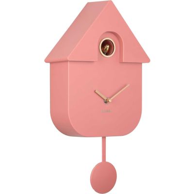 Horloge murale en ABS Modern Cuckoo Oro (Rose)