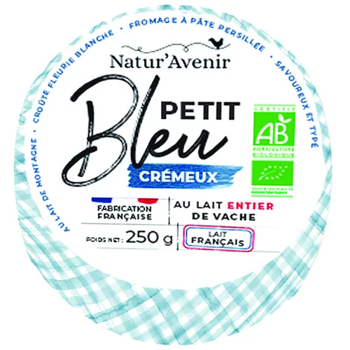 Un choix pratique pour l’extérieur：Petit bleu 30% de matière grasse Natur'Avenir - 250 g