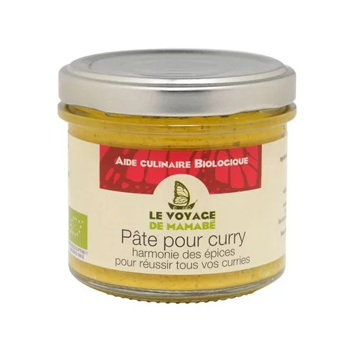 Jardin utile：Pâte pour curry bio - pot de 105 g