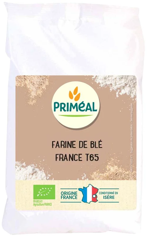 Esprit jardin：Farine T65 1 kg