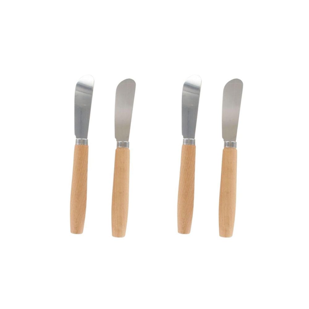 Fackelmann Ensemble de 4 couteaux à beurre 18 cm fackelmann sybarys
