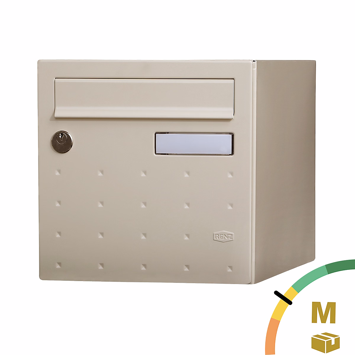Boite aux lettres CubYsm 2 portes Ivoire 1015B – Réf. TATPNFOFL8675539262