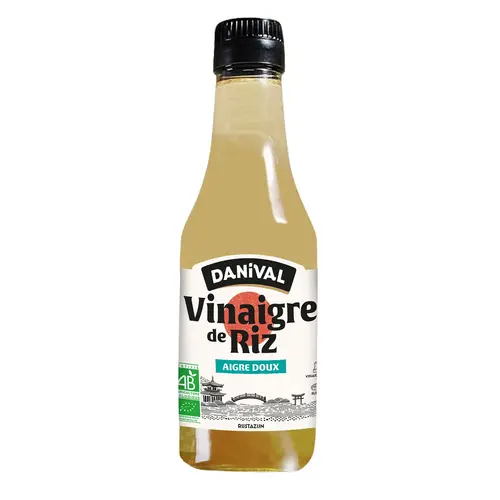 Pour organiser vos extérieurs:Vinaigre de riz bio Danival - 250 ml