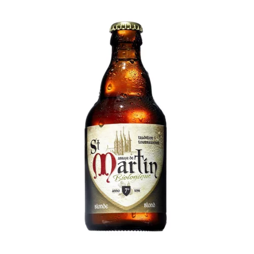Extérieur pratique：Bière d'abbaye blonde bio - 75 cl