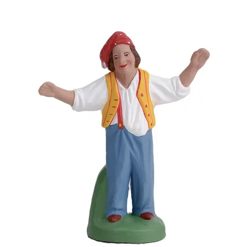 Pour enrichir votre univers jardin:Homme ravi 7 cm