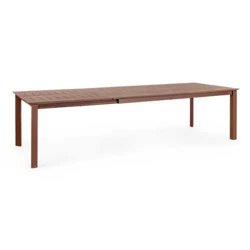 Votre allié au jardin：Table de jardin extensible Bizzotto Konnor Barn - 200/300 x 110 x 76 cm
