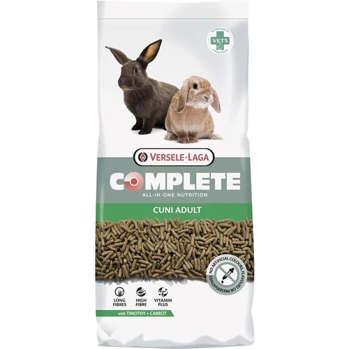 Malin extérieur：Alimentation complète pour lapins Versele Laga Cuni Adulte – 8 kg