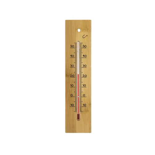 Déco au jardin：Thermomètre en bois 20 cm