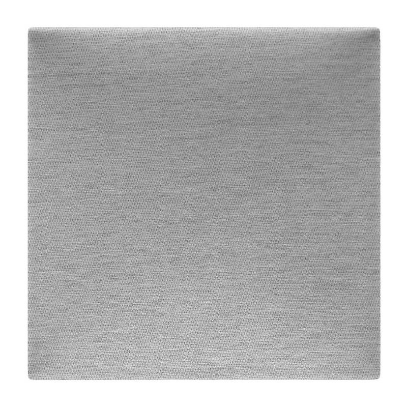 Coussin mural tissu gris – 30 x 30