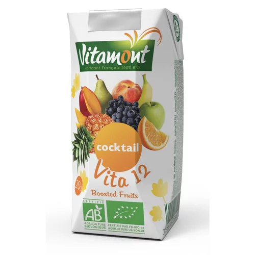 Durable au jardin:Jus multifruits Vita 12 6 x 20 cl