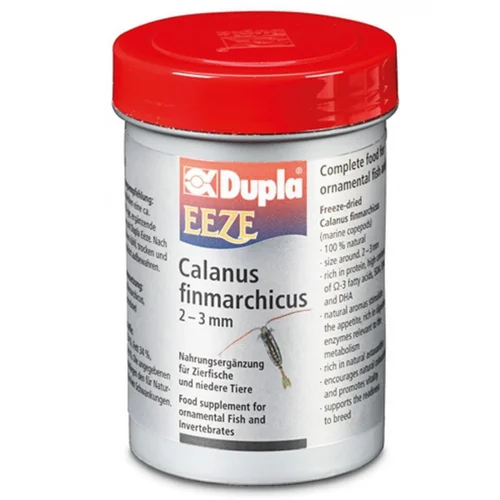 Pour les espaces verts:Nourriture pour poissons calanus 2-3mm DUPLA EEZE - contenance 180ml / 20g