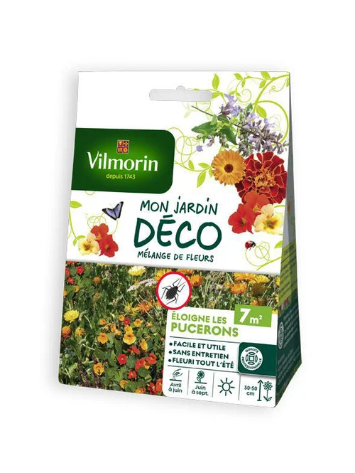 Sélection pratique：Mélange de fleurs Éloigne les pucerons Vilmorin - graines à semer