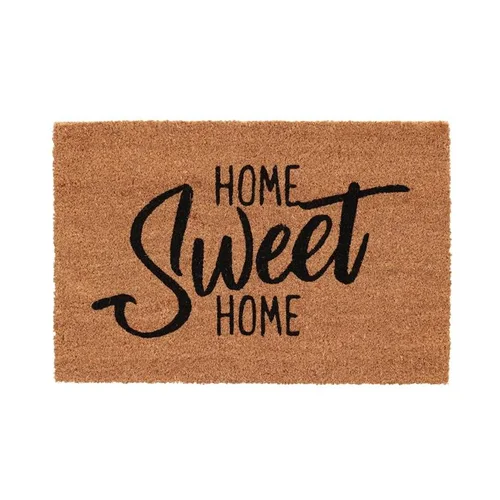 Pour un extérieur à votre image:Paillasson en fibre de coco imprimé Home sweet home - 75 x 45 cm