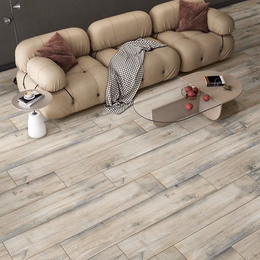 Carrelage sol imitation bois l.120 x L.20 cm Bohémian – Réf. STKTUPCJL2603688521