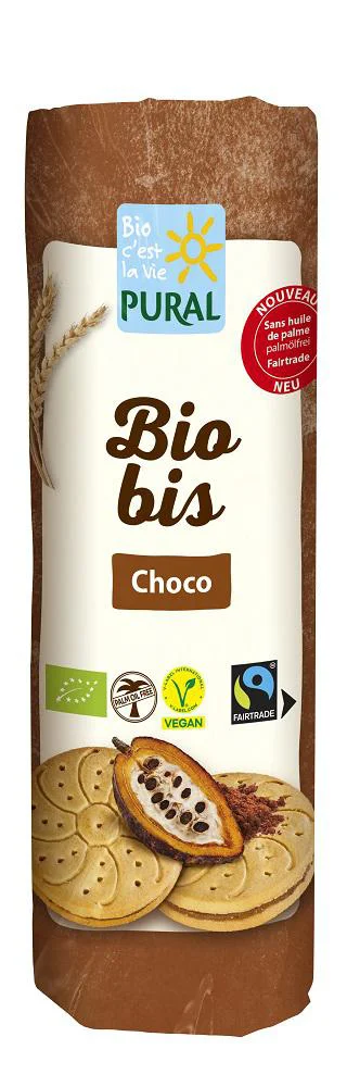 Tendance extérieur：Biscuit Biobis Chocolat bio Pural - 320 g
