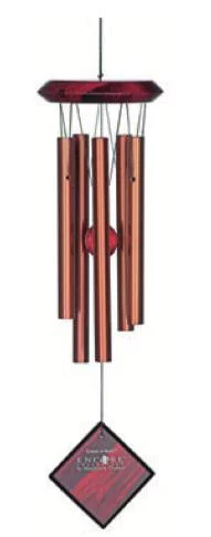 Confort jardin：Carillon en aluminium rouge Vitis in Situ Mars - 43 cm