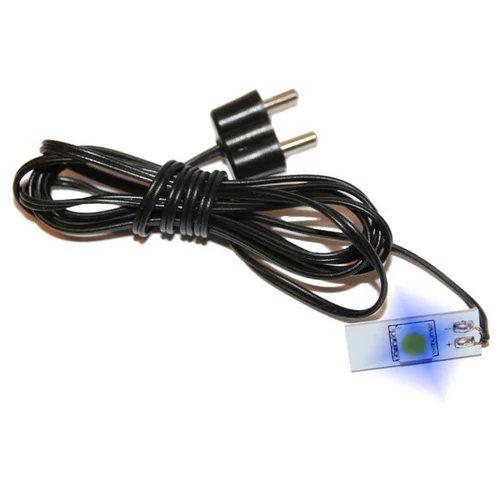 Une sélection pensée pour le jardin:Ruban de LED avec 1 Lumière Bleue 10x1x17 cm Noir