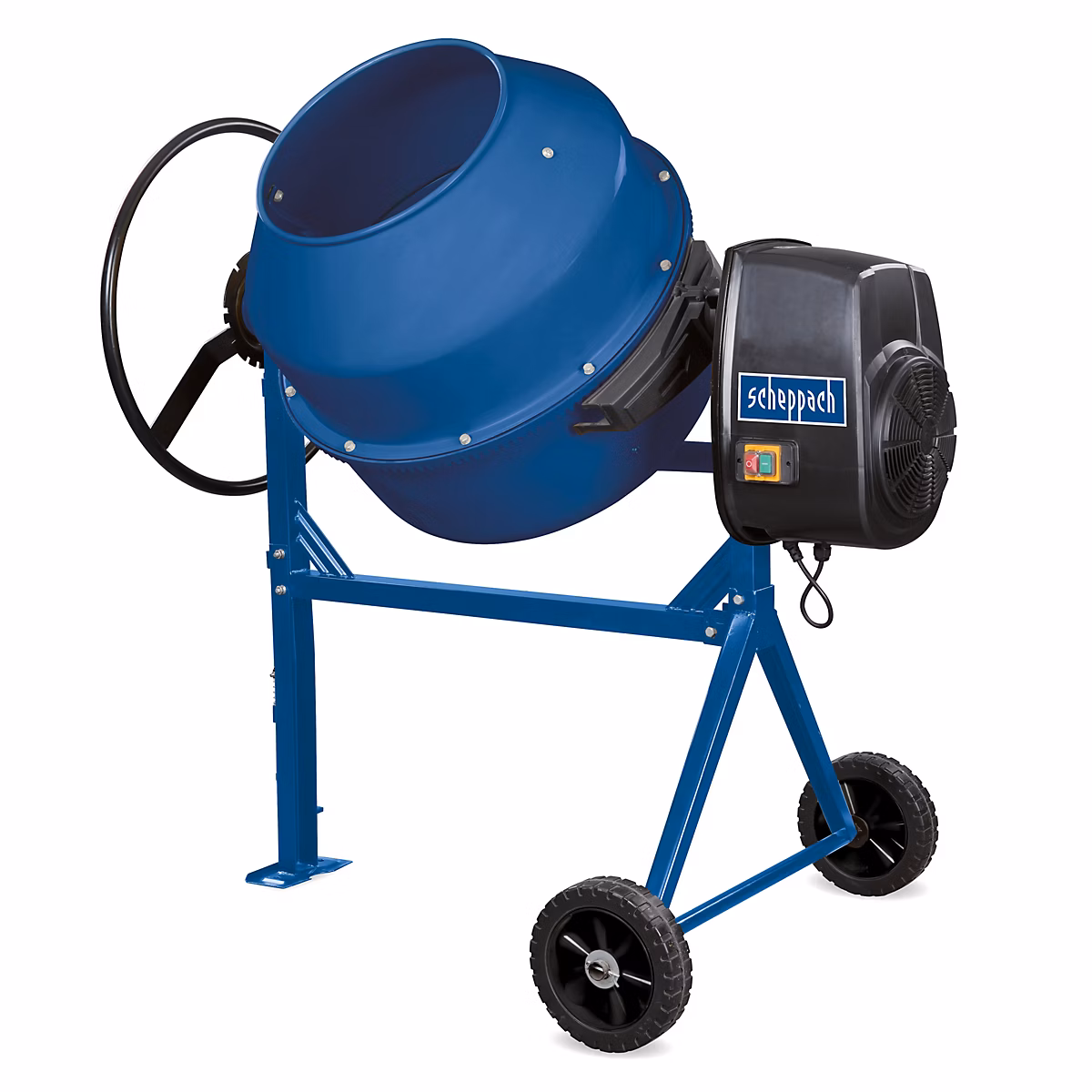 Bétonnière électrique Mix160 650W 160 L 230V – mélange béton et mortier rapide