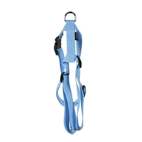 Jardin passion:Harnais Nylon Uni pour chat coloris bleu