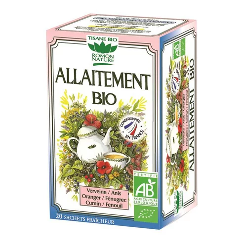 Pour mieux profiter de l’extérieur:Tisane allaitement bio en boite de 32 g