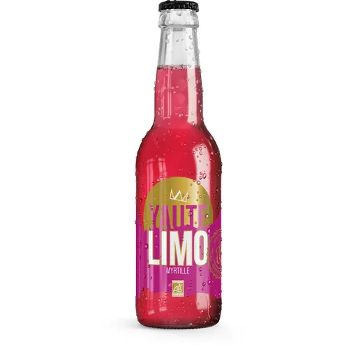 Extérieur adapté:Limonade bio à la myrtille Yaute Brasseur Savoyard - 33 cl
