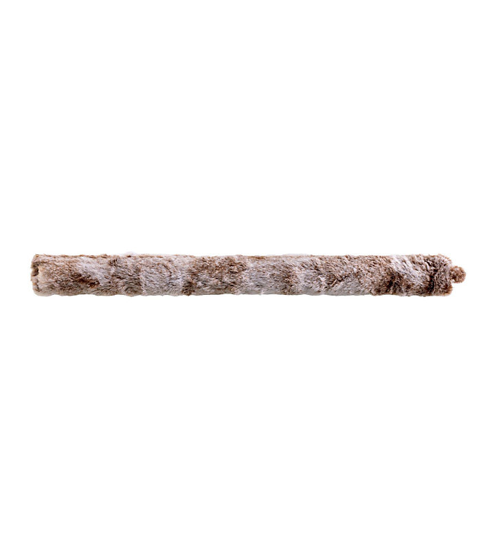 Bas de porte ANTARTIC Choco 80 × 10 cm – Imitation fourrure, 80 × 10cm, Chocolat
