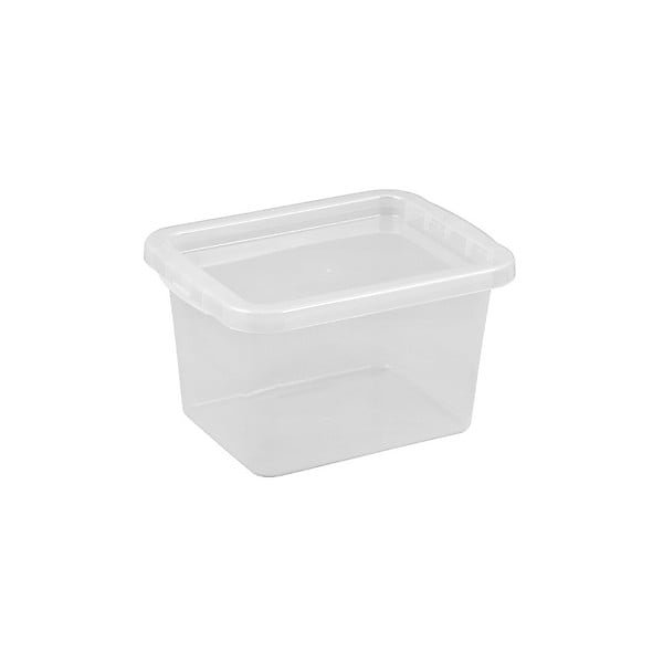 Boîte en plastique avec couvercle 9 litres Basic Box – Réf. LBNFWALTP3766037385
