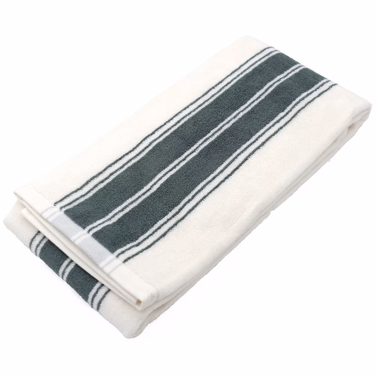Drap de douche 70 × 140 cm coton RIBBON II vert