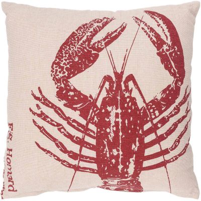 Coussin en coton Sea 45 x 45 cm (Homard rouge)