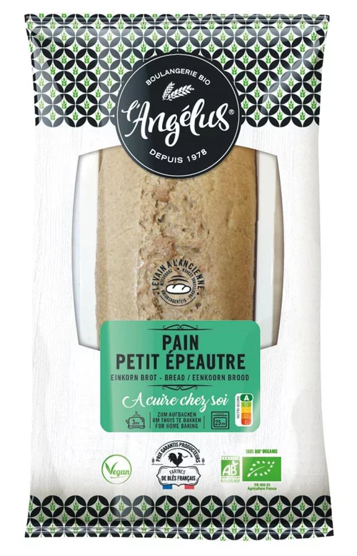 Pour plus de confort au jardin:Pain au petit épeautre bio Angelus - 370 g