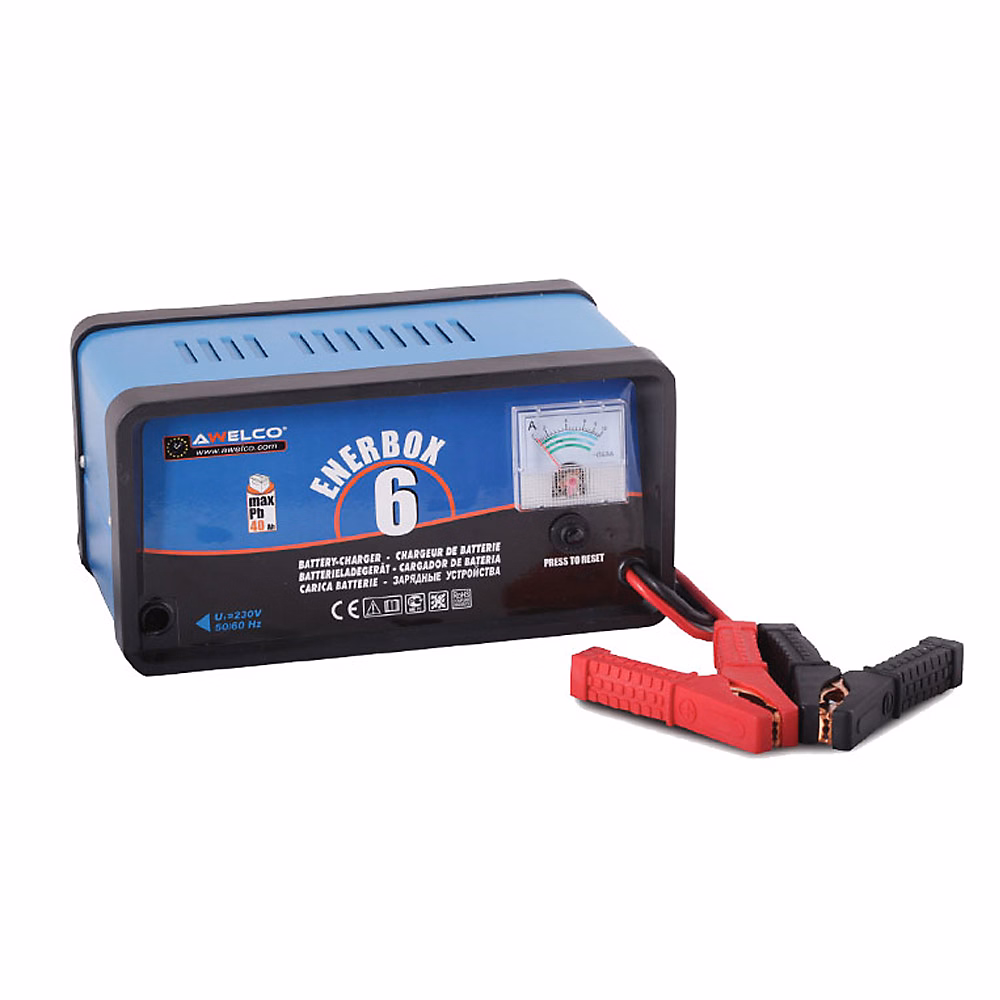 Chargeur de batterie voiture 75W 12V 5A pour batterie plomb 40 A 50AH – Réf. JAMKHCLIF4546226989