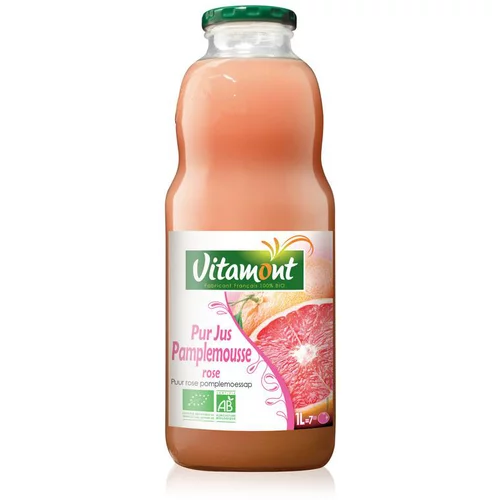 Une sélection pour le jardin：Pur jus de pamplemousses roses bio - 1L