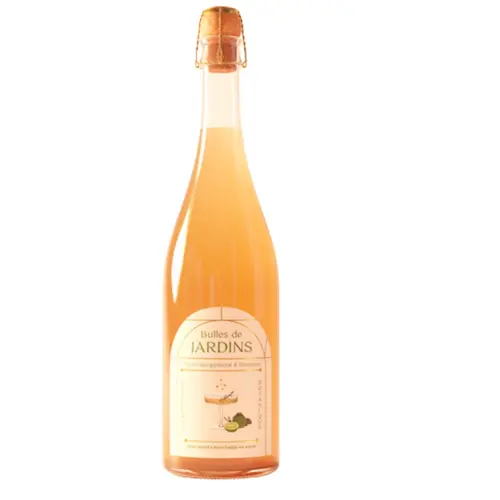 Jardin facile:Boisson pétillante sans alcool bio à la bergamote et au romarin Bulles de Jardins - 75 cl