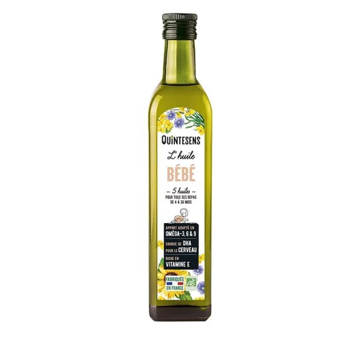 Les incontournables du jardin:Huile bébé bio Quintesens - 250 ml