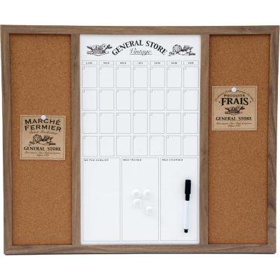 Tableau Semainier General Store 50 x 60 cm