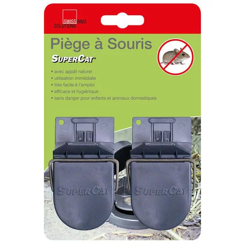 Jardin et plaisir：Piège à Souris Pro x 2 4,7x5,5x9 cm