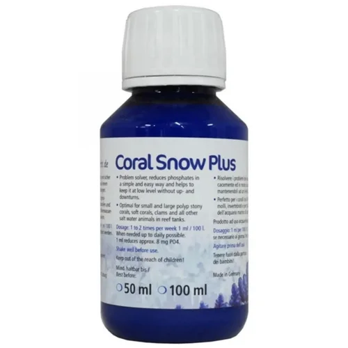 Extérieur plaisir:Coral snow plus pour coraux, 100ml, KORALLEN-ZUCHT - à base de microorganismes bénéfiques