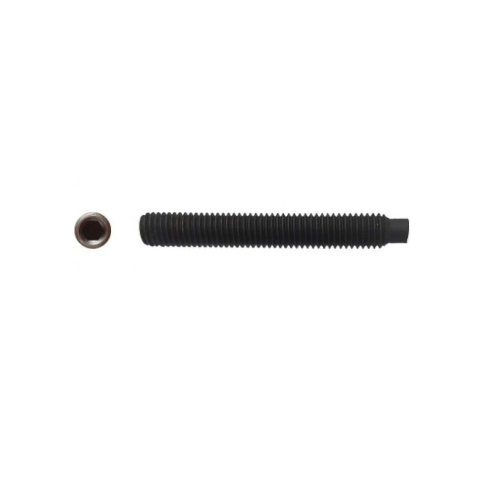 100 Vis Sans Tête 6 Pans Creux à Bout Téton STHC 4 × 40 mm – DIN 915 | 45H | Brut | D | Work